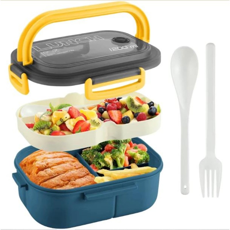 Générique Bento-Box, Lunchbox, Lunchbox, Picknickbox, Lunchbox, Brotdose, 100 % wasserdicht,