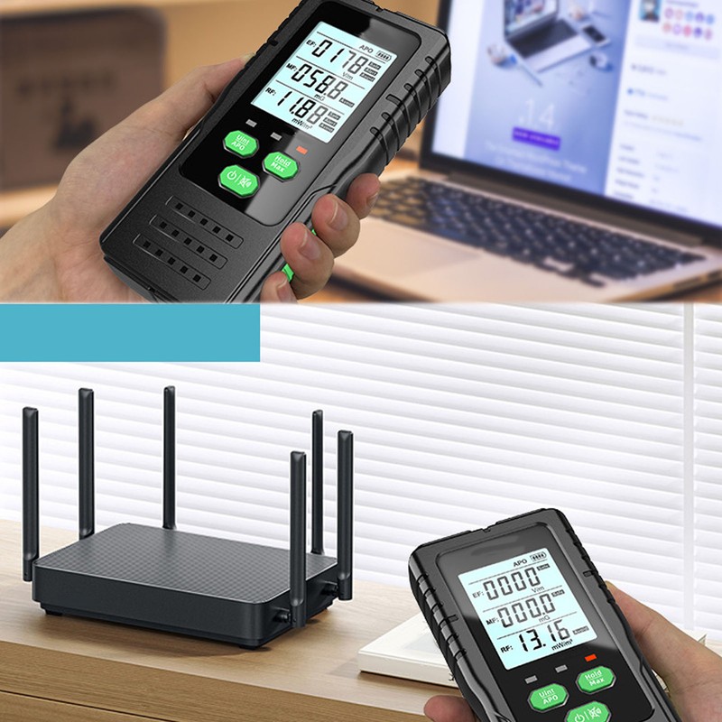 3 in 1 Radiation Detector Handheld EF MF RF Meter