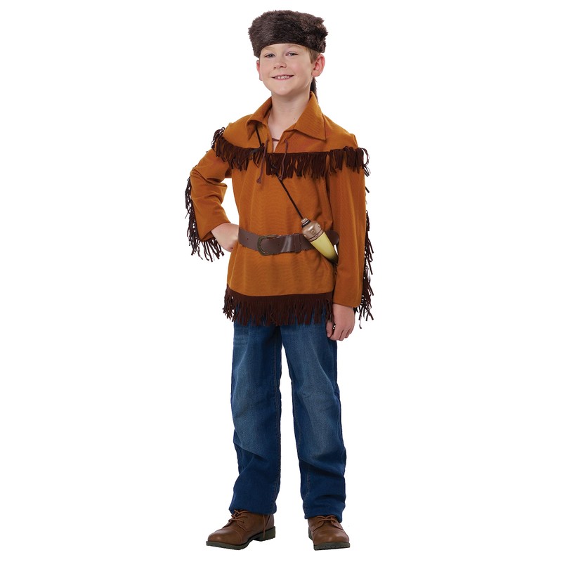 California Costumes Kids Davy Crockett Costume Medium