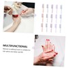 IWOWHERO 15pcs Nail Fingernail Cleaning Tools Brushes Professional Home Nail