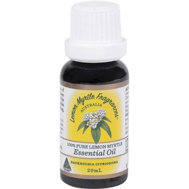 Lemon Myrtle Fragrances 100 Percent Essential Lemon Myrtle Oil, 20 Milliliter