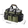 Timoxi Large Cleaning Caddy Bag Built-in Sturdy Support Board, Cleaning