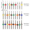 Angoily 30pcs Set Pcb Drill Bit Jewelry Engraving Drill Mini
