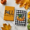 ANTPFAE Fall Hand Towels Set of 2, Fall Harvest Pumpkin