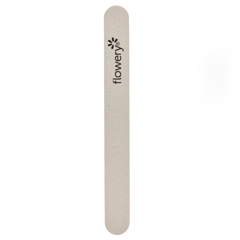 Flowery Diamond White Pro Artificial Nail File, Durable, Professional-Grade File