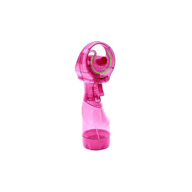 O2COOL LED Lights Deluxe Handheld Battery Powered Water Misting Fan