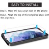 [3+2 Pack] Galaxy S21 Screen Protector Include 3 Pack Tempered