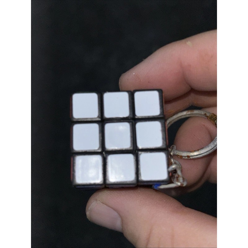 Wonderful Puzzler (1) Vintage Wonderful Key Chain Rubik's Cube w