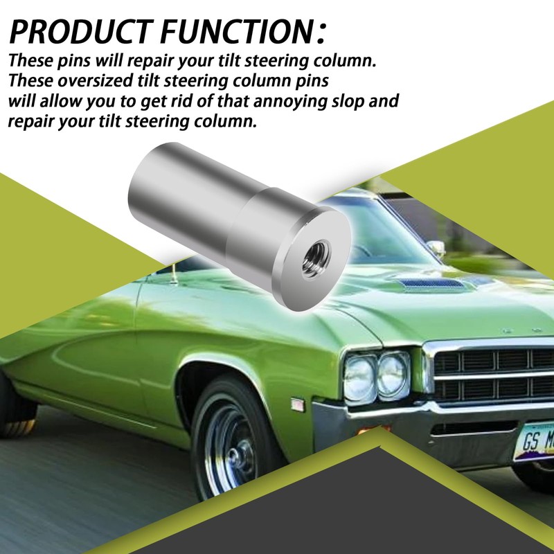 Ciuouient Oversized Steering Pins,Tilt Steering Column Compatible with 1969-1996 Cor-vettes