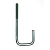 Square Bend Hook Bolt M10 40mm Width x 200mm Length,