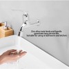 Hapivida G1/2in Bathroom Sink Water-Tap, Thickened Zinc Alloy Wall-Mounted Simple