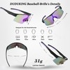 DUDUKING Sunglasses, Self-tinting Polarised Cycling Glasses, Men and Women, Sports