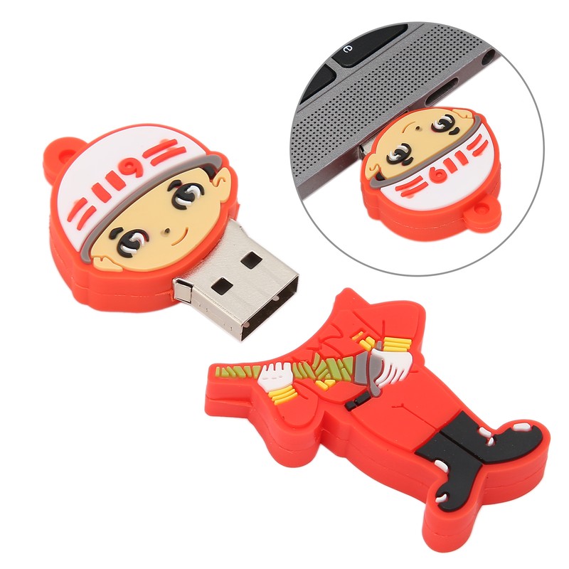 Flash Drive Large Storage HighSpeed Drive Cartoon Shape U Disk