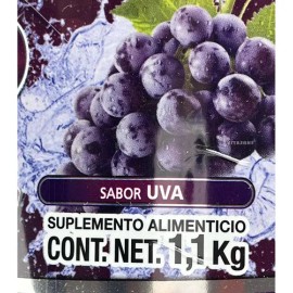 Colágeno Hidrolizado Glucosamina Biotina Uva 3 Botes De 1.1