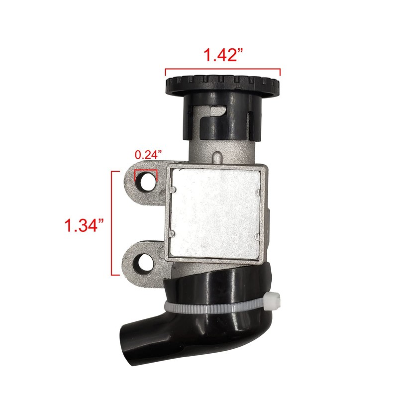AUTQVA GY6 50cc Ignition Switch Key Gas Tank Cap Saddle