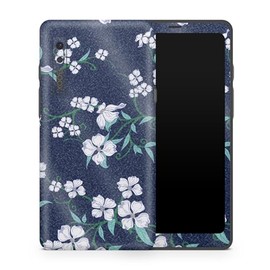 Glossy Glitter Tablet Skin Compatible with BOOX Palma 1 (2023) - White Freesia - Premium 3M Vinyl Protective Wrap Decal Cover - Easy to Apply | Crafted in The USA by MightySkins