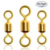 Hunter's Tail Snap Fishing - Barril giratorio de acero inoxidable