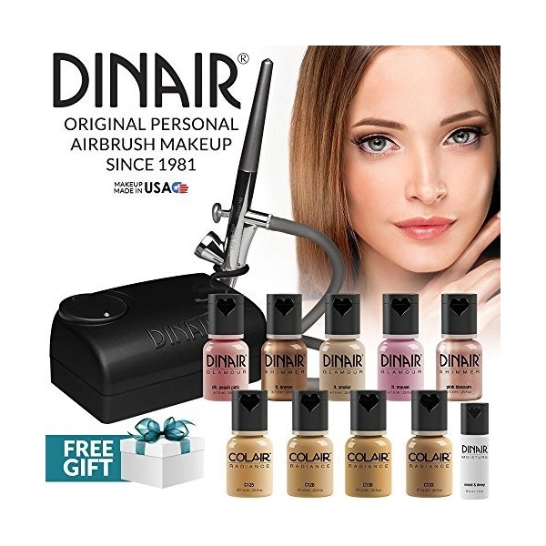 Dinair Airbrush Pro Makeup Kit | Make-up Set | Multi-Purpose