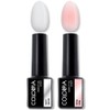 Calapia One Step Perfect Gel Syrup Gel Nail Set, 1 set, 03. Snow+Pink / 칼라피아 원스텝 퍼펙트젤 시럽 젤네일 세트, 1세트, 03. 스노우+핑크