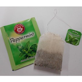 Pompadour Peppermint Leaf Herbal Tea, 0.08 oz (2.25 g) x 10 Pages x 10 Pieces