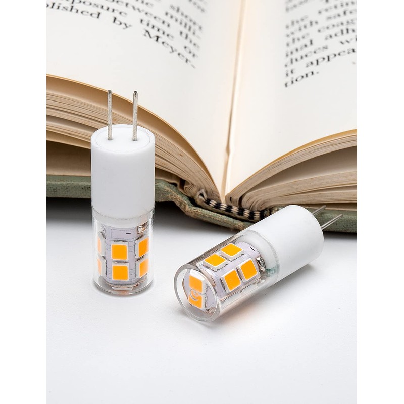 I-SHUNFA G4 LED Bulb AC 120V Warm White 10 Pack