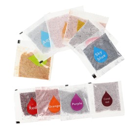 DOITOOL 10Pcs Tie Dye Powder Kit for DIY Clothes Creative Fabric Dyeing Pigments Vibrant Colors for Handmade Crafts and Party Activities