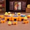 DWUENT 1pcs Easter Hatching Egg Toys - Yellow Mini Chicks