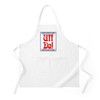 CafePress Uff Da BBQ Kitchen Apron with Pockets, Grilling Apron,