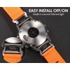 HEMSUT 20mm Military Strap Compatible with Garmin Fenix 8 43mm