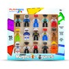 Playmags Large Magnetic Figures Community Set of 15 Pieces –