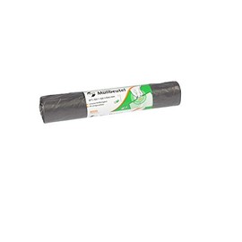 DEISS FIRST PLUS LDPE, 1A Material, 30 L, Grey, 50 Pieces/Roll