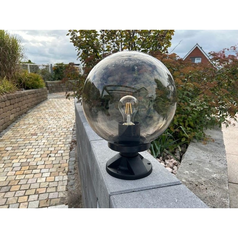 H4L Ball Light Outdoor Light Tower Transparent Smoke Diameter 15