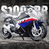 Alloy Motorcycle Model Toy Simulation Motorcycle with LED Light Sound