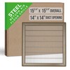 Fits 14x14 Duct Opening | Return Air Floor Grille by