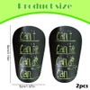 2 Pair Mini Shin Guards for Soccer, Lightweight & Comfortable