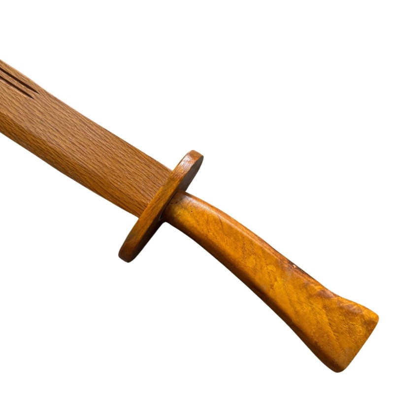Red Oak Wooden Practice Sword - Training Blade for Cosplay,