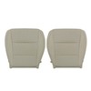 Priprilod Tan Perforated Leather Driver & Passenger Side Bottom Replacement