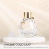 TRIFOLIC 4Pcs Reed Diffuser Set with Metal Golden Decoration, 3.5oz