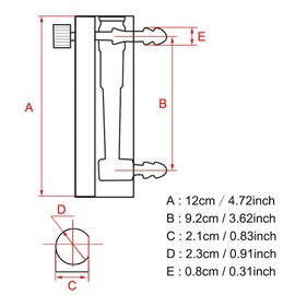 Oxygen Air Flow Mete LZQ-5 Flow Meter 2.5-25LPM Flow Meter with Control Valve for Oxygen/Air/Gas