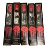 5- Single Long Stemmed Milk Chocolate Candy Roses in Gift Box 0.63 oz