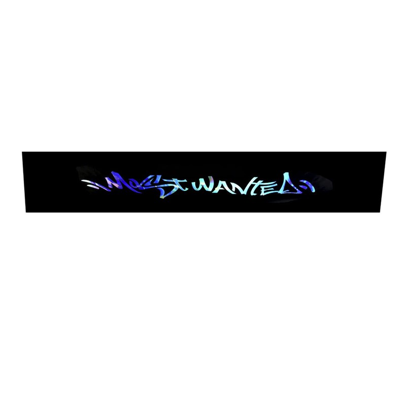 Sticker Car Front Rear Window Windshield Colourful Reflective Cover Decoration