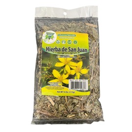GREEN ROYALTY - Te Herbal Hierba de San Juan 4oz - Herbal Tea (St. John's Wort Flower Tea), Stand Up Resealable Bag, 100% All Natural Fresh Tea