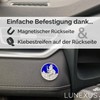 LUNEXUS Christopher Car Magnet Diameter 3.5 cm - Saint Christopher