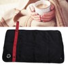 USB Heated Blanket, Cordless Heated Throw Blanket with Temperature Control,
