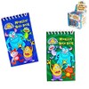 Pack of 12 Monster Mini Spiral Notebooks - Childrens Party