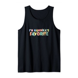 I'm Maminka's Favorite Favoritism Mom Special Treatment Tank Top
