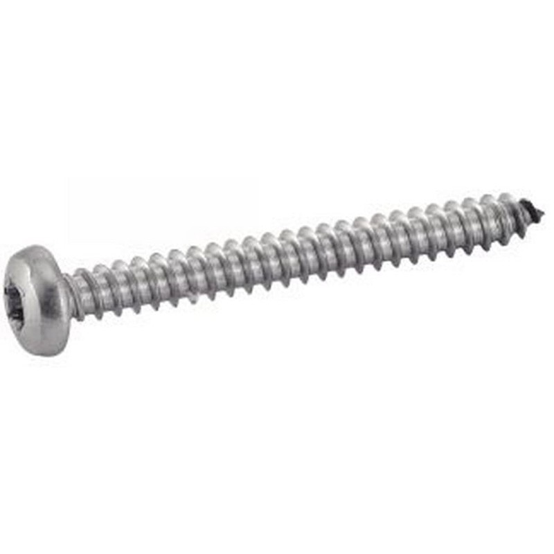 50 x flat head self-tapping screws with hexalobular socket, ISO