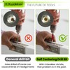 9PCS Hinge Drill Bit Set with Automatic Center Punch, Self