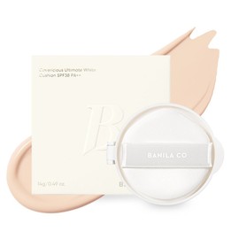 Banila Co. Covericious Ultimate White Cushion Refill 14g, 15 Pure, 1 Piece / 바닐라코 커버리셔스 얼티밋 화이트 쿠션 리필 14g, 15 퓨어, 1개
