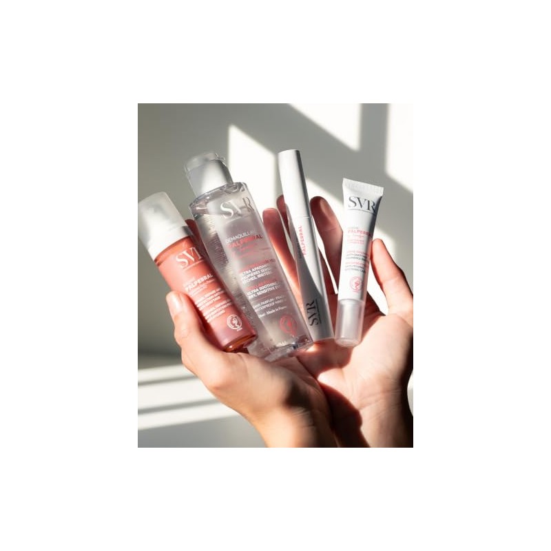 SVR Palpebral Desmaquillante en Gel para Ojos Sensibles con Niacinamida,